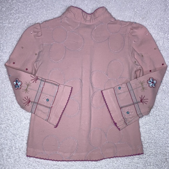 Deux par deux wool blend jumper and embroidered top size 3 - Picture 8 of 11